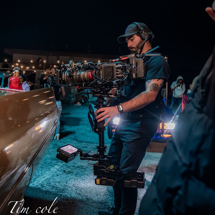 Behind-the-scenes production image